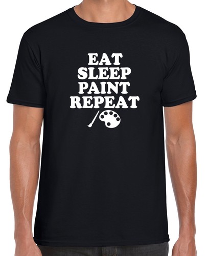 Eat sleep paint ripetition - eat,