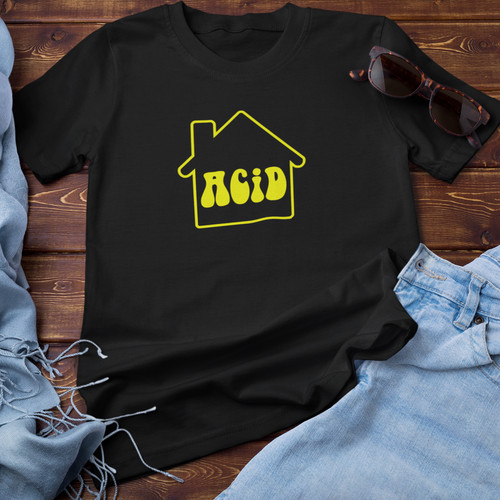 Shirt acid house rave - house, (rave