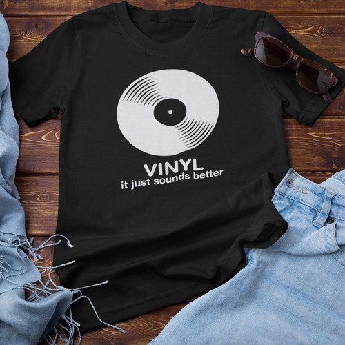 Shirt vinile suona meglio - t-shirt,