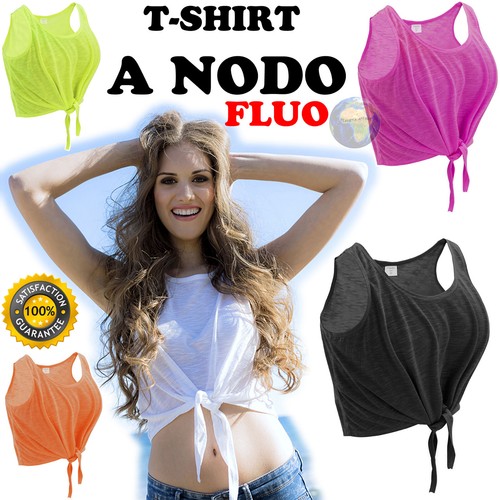 Shirt donna fluo canotta - donna,